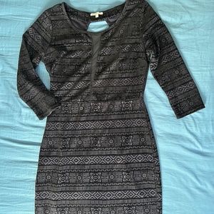 Charlotte Russe, dress black size large